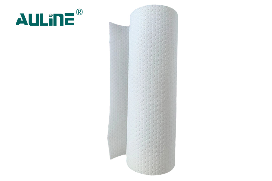 Tabby Woodpulp spunlace non tissé